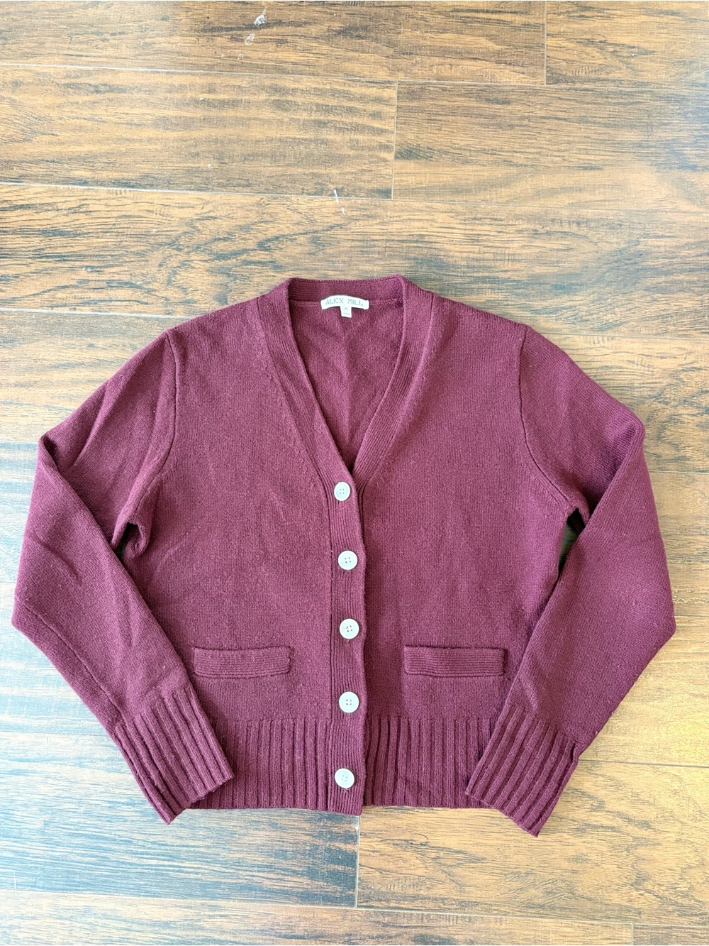 Alex Mill merino wool cardigan M